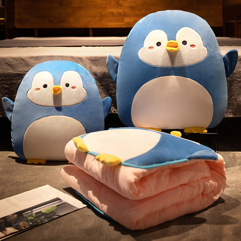 抱枕被子两用办公室午睡枕头车载毯子F二合一汽车靠枕女生睡觉车