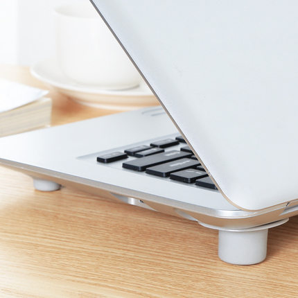 笔记本电脑吸盘散热垫脚垫垫高去热垫电脑支架底座4个装居家日用