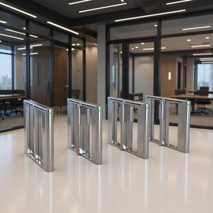 高端速通门人行通道闸机机场安检智能门禁无人值守长沙厂家