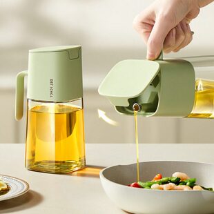 防漏自动香油油家用酱油玻璃油壶合开不挂厨房油罐壶大容量装油瓶