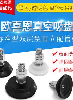 WD式1牙W强力-DH70H60DE3真空吸盘E 固定直816双层气动M外32立 0