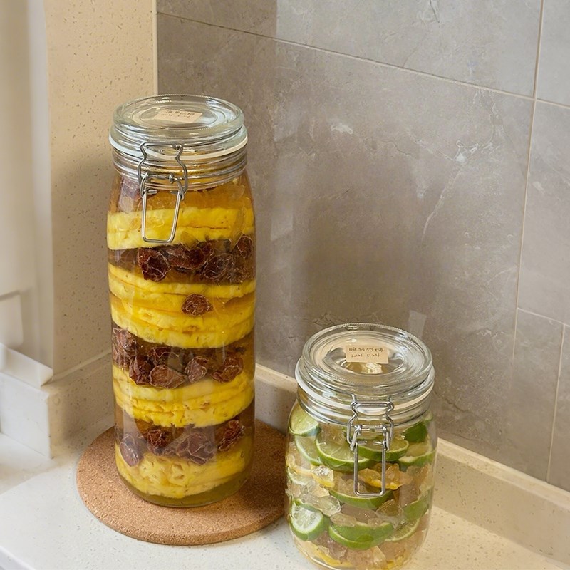 【夏日好物】玻璃泡酒瓶高硼硅密A封瓶装甜酒酿的罐子青梅酒瓶空