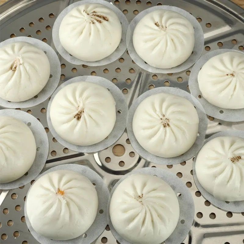 圆形一次性食品级不粘蒸笼纸