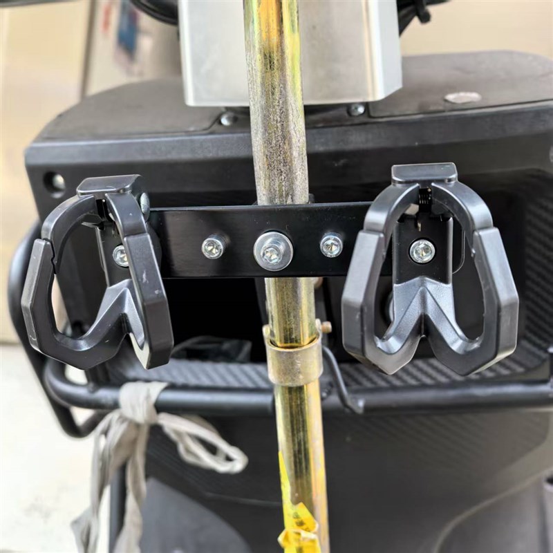 【雨伞杆固定】外送挂餐勾外送挂钩电J动车机车钩挂横杆一排钩子