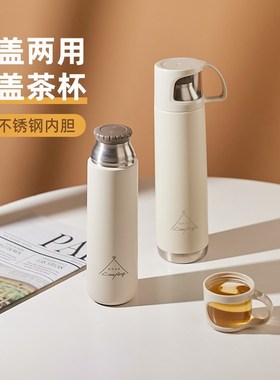 OPUS保温f杯大容量男女学生上学316不锈钢户外运动泡茶水杯子便携