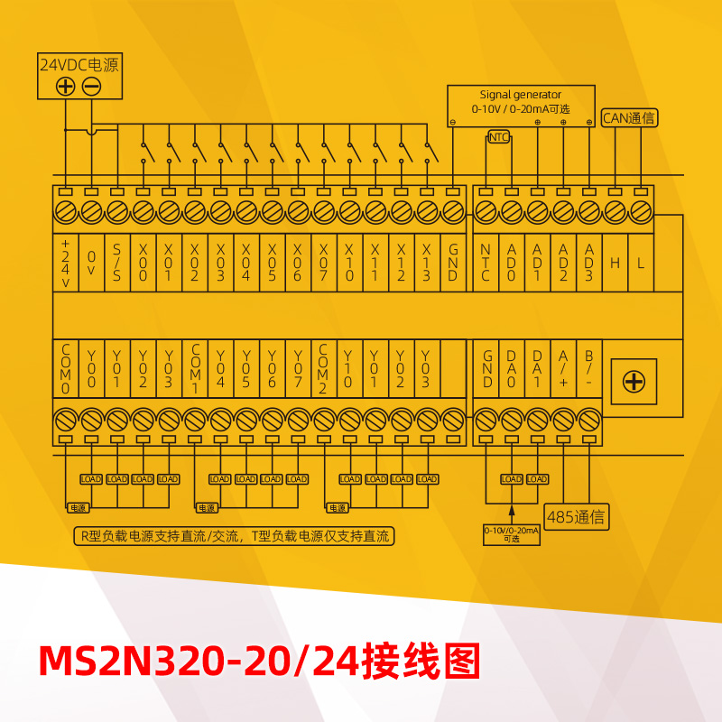 长合电子PcLC信捷文本一体机国产FX2N10MT模拟量0P320显示屏工控