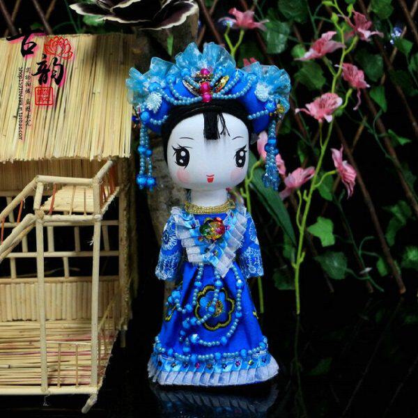 云南特色手工艺品中国少数民族卡通娃娃玩偶家居装饰工艺品摆件