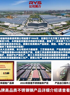 RYS 哈轴传动 16022 16024 16026 16028 16030 - ZZ 2RZ 官方自营
