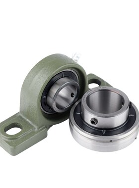 HRB 哈尔滨轴承 UCFL 215 216 217 218 带座外球面