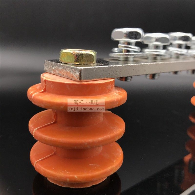 厂家五位零线排5孔加厚5*25mm宽 M8零排套接零排铜排电箱接线端子