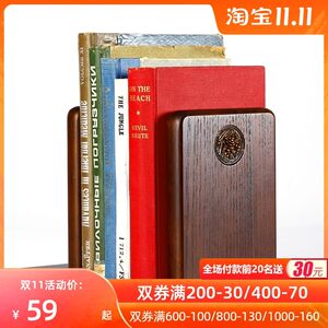 实木书立桌面收纳架书靠创意简约学生阅读L架立书架书夹书档板摆
