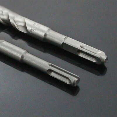 电锤电钻冲击钻钻头方柄四孔M6mm 8 10 12 14 16x100mm 160 200mm