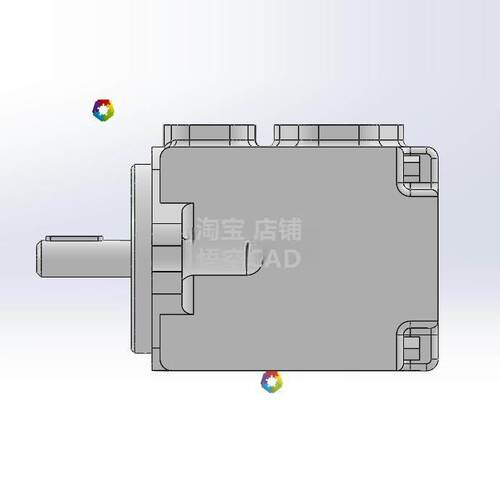 PV2R型叶片泵_PV2R1型431724 图纸3D模型SW设计方案