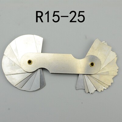 半径规R规 螺纹样板规R1-6.5 R7-14.5 R15-25 R26-40 R41-55