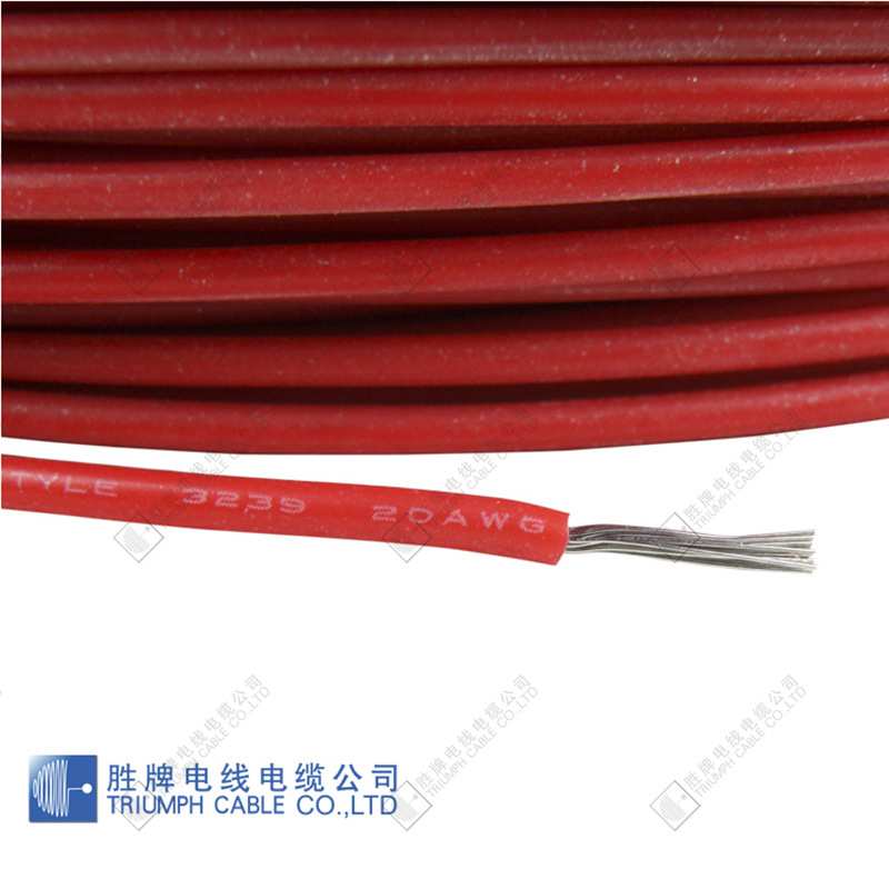 【厂家采集】UL3135-#14AWG号耐高温硅橡胶耐寒电子线