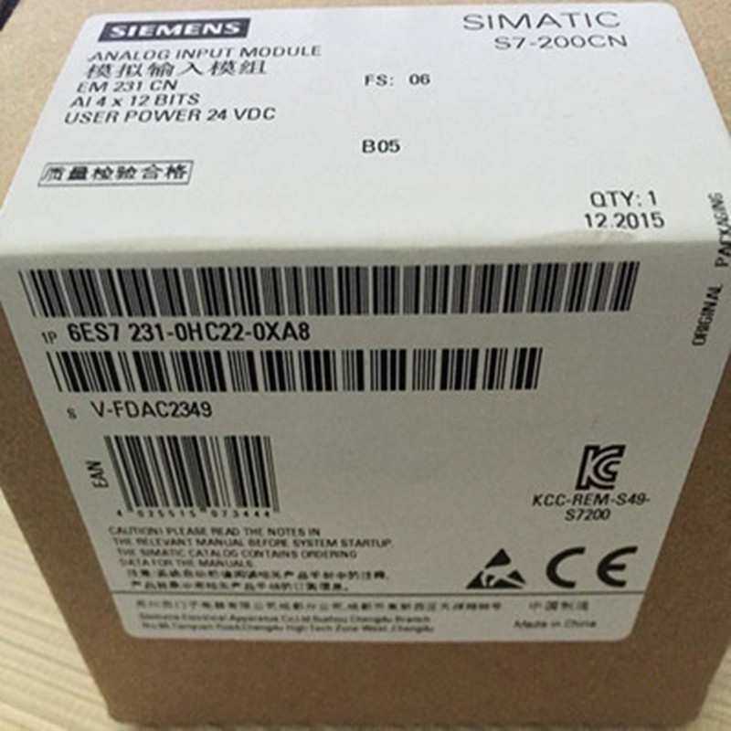 6ES7231-0HC22-0XA8数字量模块SIMATIC S7-200 CN 模拟输入EM 231