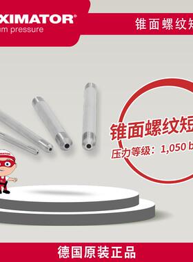 MAXIMATOR 麦格思维特 锥面螺纹短管 1050bar 液压系统零配件