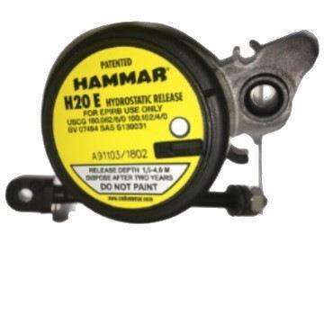 无线电示位标释放器HAMMAR H20E ,海马释放器H20带EC证