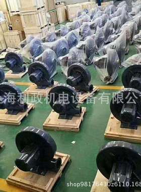 工业铝加工吸尘用CX-100AH-3AC- 1.5KW 中压透浦式离心鼓风机