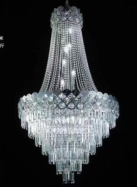 直径0.8米，高度1.43米婚礼吊灯 铁艺亚克力灯 wedding light