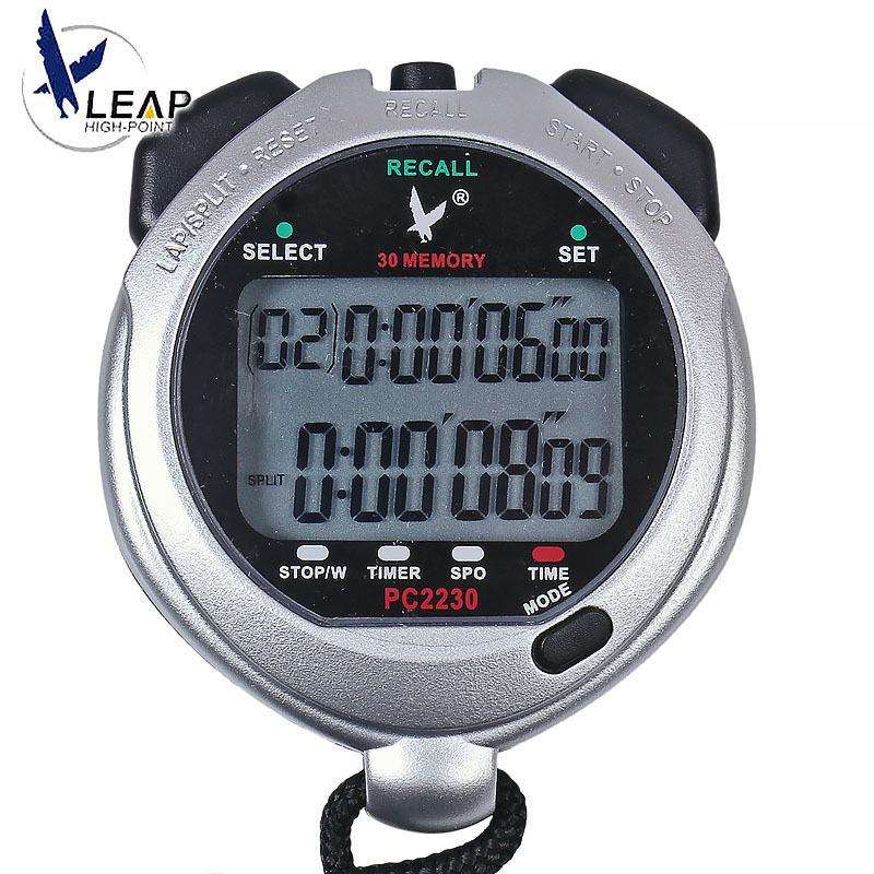 天福秒表训练专业健身PC2250田径运动裁判计时器PC2230学生电子表