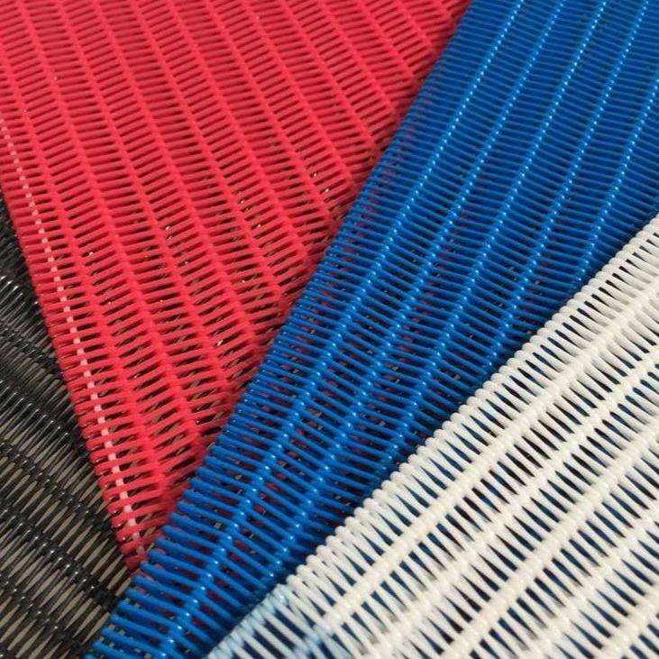 螺旋聚酯干网带式压滤机污泥脱水滤网耐酸碱高强度造纸厂复合网带