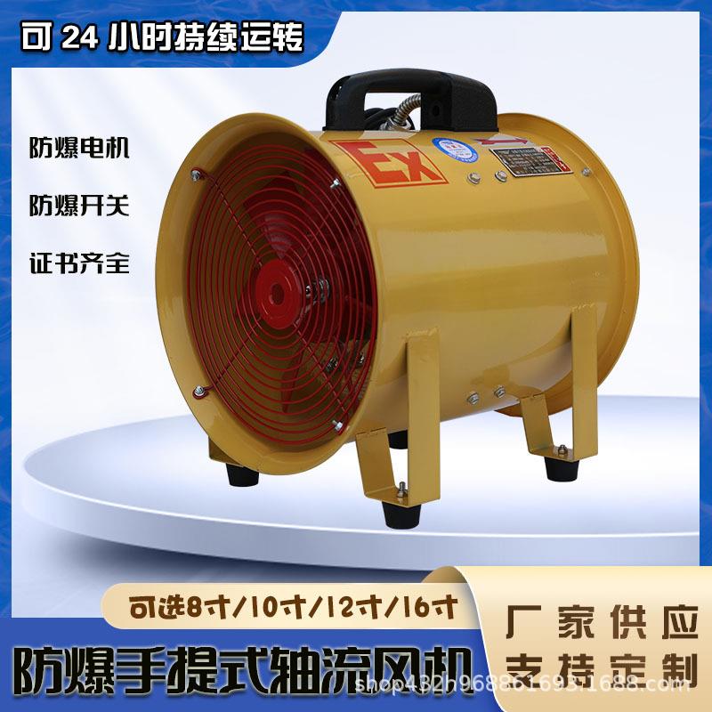 BSFT防爆型手提8寸10寸12寸16寸20寸300移动轴流风机船用抽送200