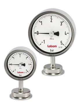 LABOM 朗博隔膜密封操作的卫生设计压力表NS 63-100 BH8100-BH820