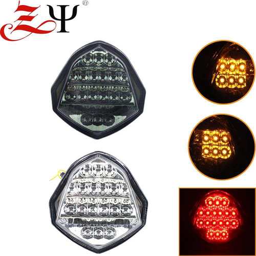 适用 GSXR1000 03-04年 K3 LED改装后刹车带转向功能尾灯