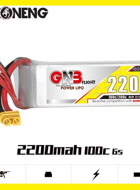 高能GNB 2200mAh 6S 22.2V 100C 车模船模航模锂电GAONENG LiPo