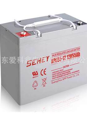 SEHEY西力蓄电池 NPG55-12 12V55AH 光伏太阳能免维护胶体电池