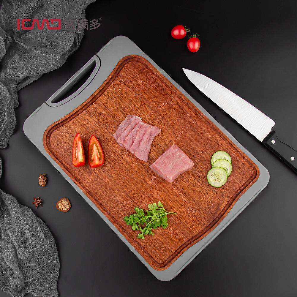 客满多厂家直销砧板可立乌檀木谷纤维双面复合菜板水果切辅食案板