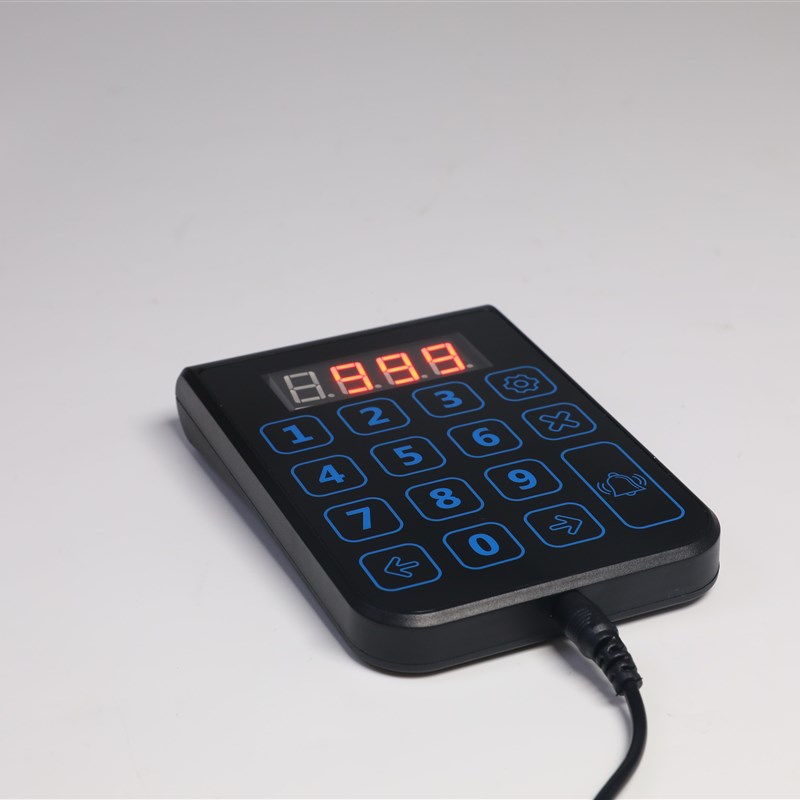 霖迅无线g叫号器触摸键盘