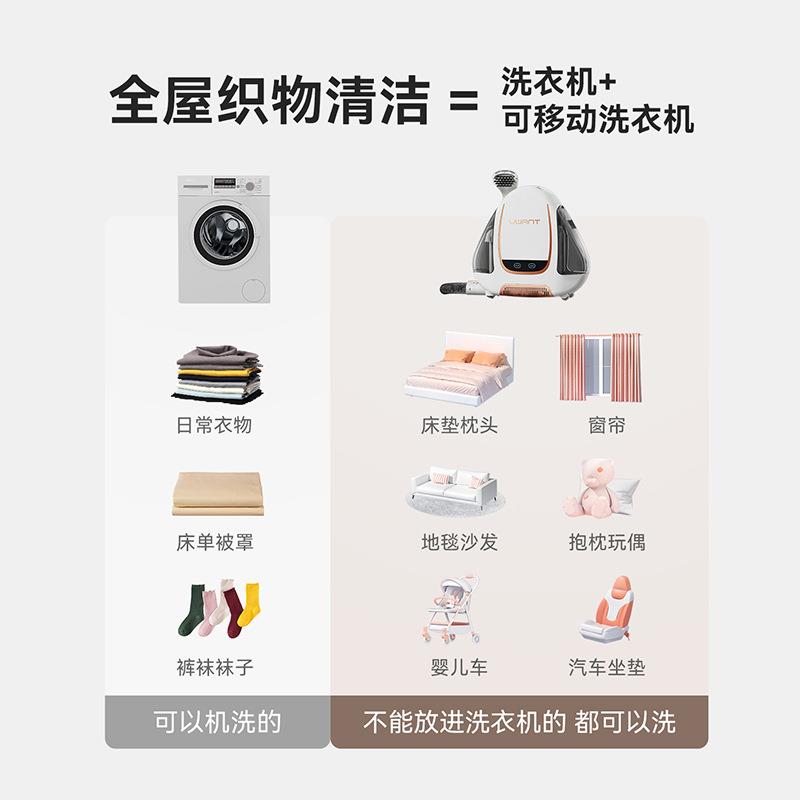 UWANT友望布艺清洗机喷抽吸一体地毯床垫沙发B100S