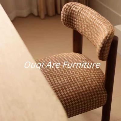 彼得椅中古风实木餐椅休闲椅复古书房椅法式田园奶油风椅子化妆椅