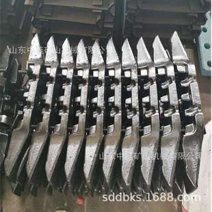 来样制作矿用牛角刮板 1矿用牛角刮板总长706mm 7GL