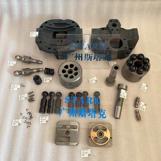 HPV116和HPV145液压主泵备件EX300和ZX330双配油盘后盖中心轴柱塞