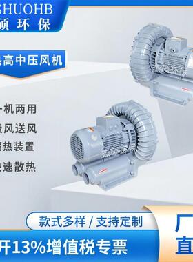 RB---033 2.2KW 吹吸两用隔热耐高温风机高压耐高温风机