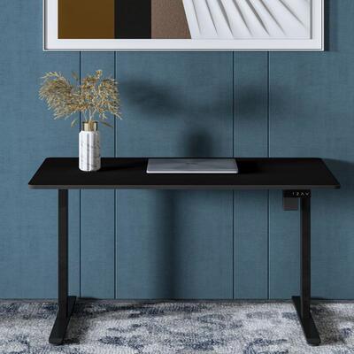 单电机学习家用办公升降桌腿坐站交替可调节高度电脑电动升降桌架