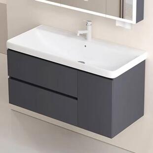 加厚蜂窝铝浴室柜陶瓷一体盆卫生间洗脸台盆加深大口径洗手台组合