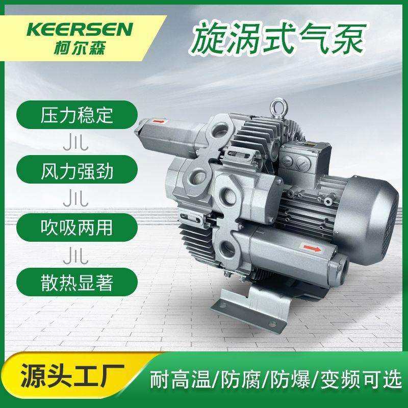 4RS 220-H56 1.5KW旋涡式气泵 一体化生活污水处理曝气高压鼓风机