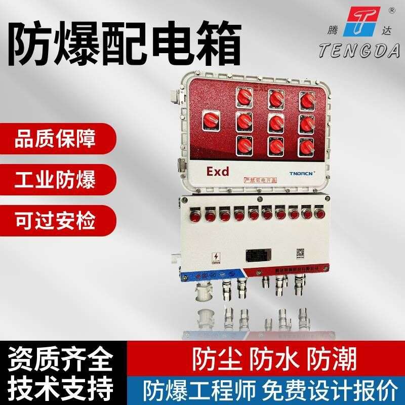 BXM(D)53-6K 回路DZ4763A小型防爆配电箱  防爆非标电气接线箱子