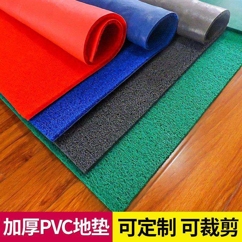 防滑垫丝圈地垫pvc脚垫跨境户外商用地毯加厚耐脏黑色拉丝脚垫,3C数码配件,USB灯,淘宝优惠券,粉丝福利购,淘宝优惠卷