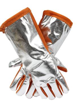 代尔塔205401 防金属喷溅隔热手套TERK400A 隔热服配件 劳保隔热