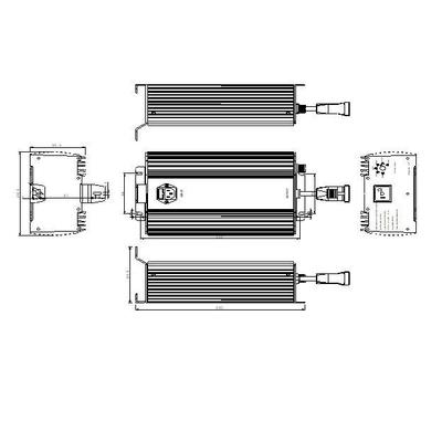 电子镇流器TPS-1000W 输入电压：100Vac～264Vac