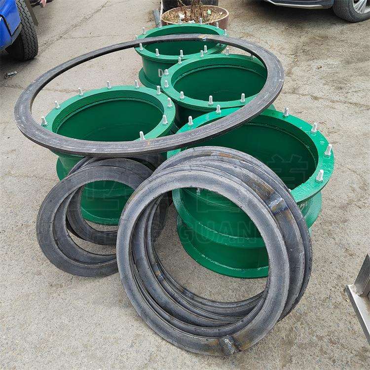 排水管道专用A型柔性防水套管 建筑工程用刚性防水套管止水翼环盘