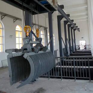 抓斗清污机移动液压抓斗清污机 泵站不锈钢抓斗清污机电动清污机