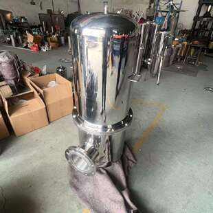 不锈钢气体过滤器耐高温蒸汽过滤器气体除菌过滤器压缩空气过滤器