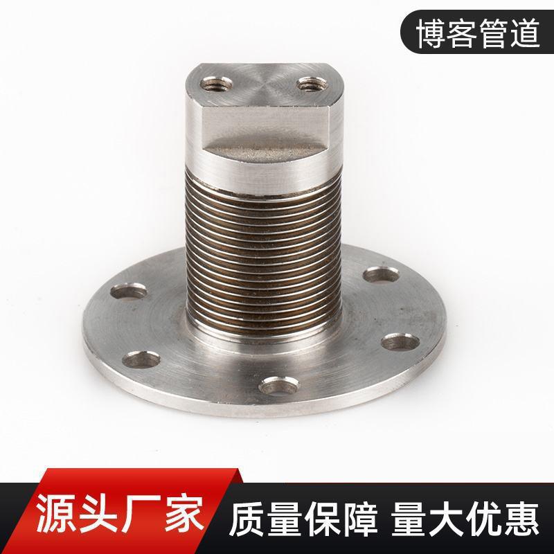 焊接式波纹管不锈钢补偿器法兰伸缩节膨胀节化工接管式金属软管