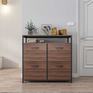 新款北欧翻斗式鞋柜 加宽纵深设计收纳鞋柜 外翻鞋架